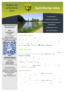 BULLETIN -JUILLET/AOÛT -2